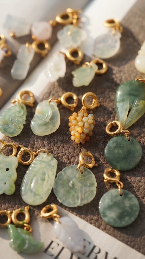 Pendentif en jadéite