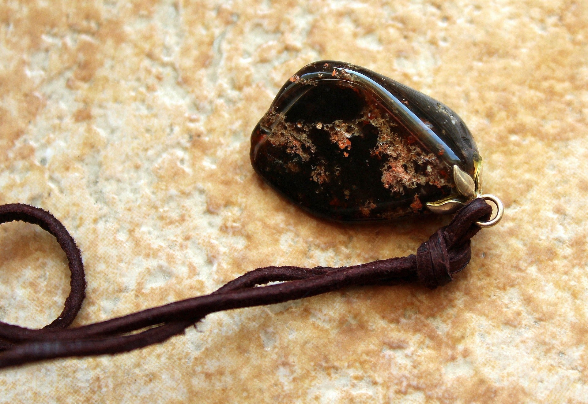 Pendentif Œil de Tigre