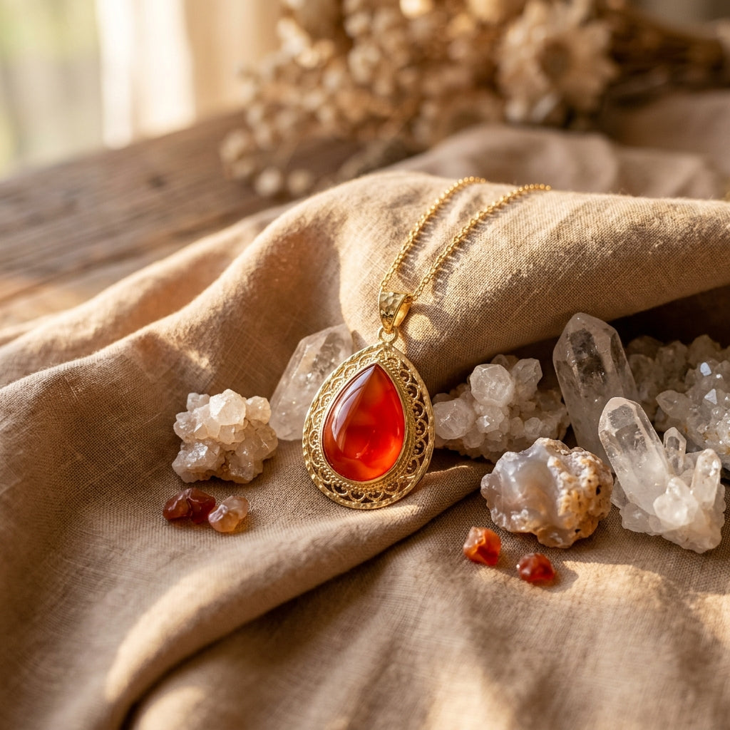 Tout savoir sur la pierre cornaline : secrets, bienfaits et utilisations