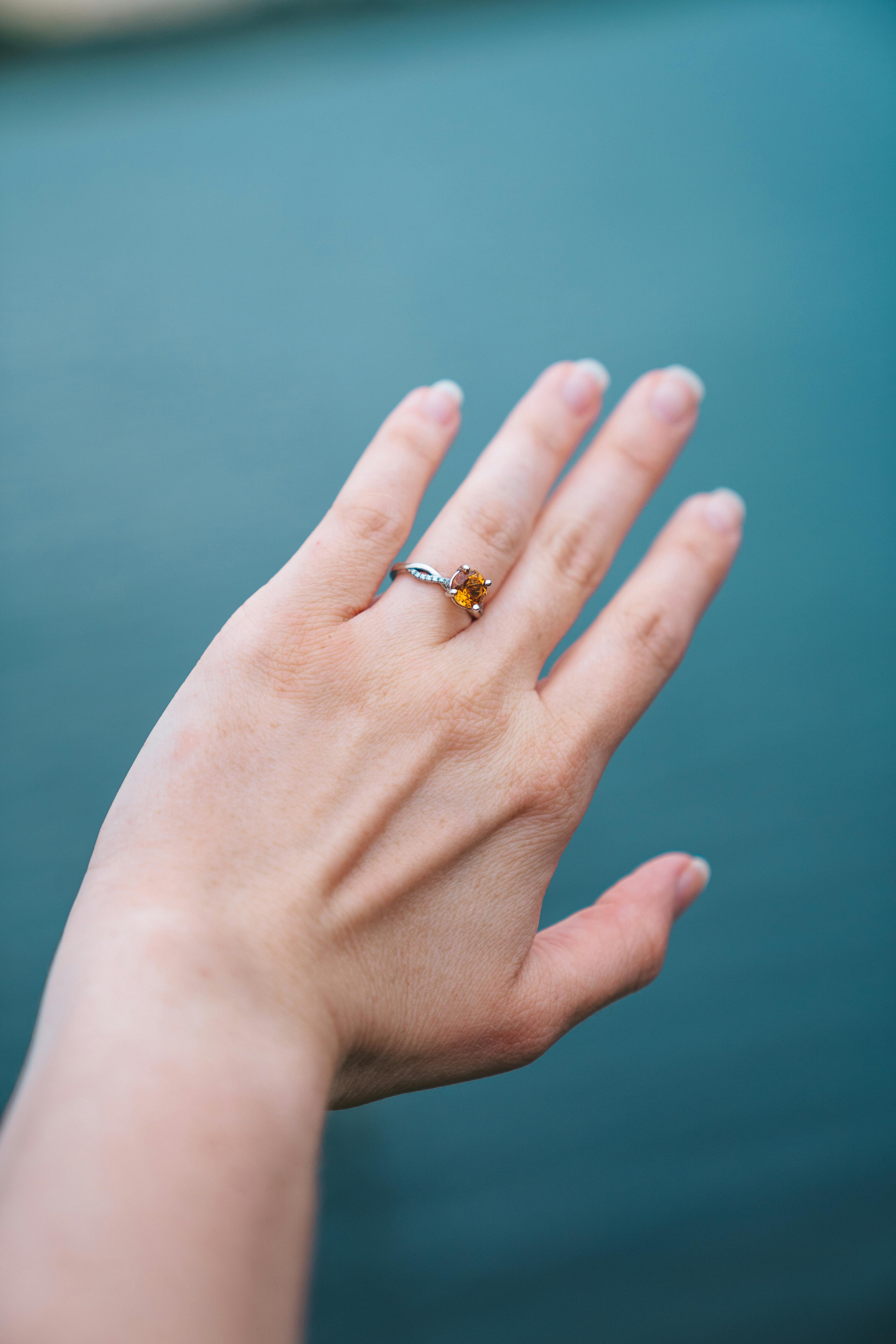 Bague Citrine