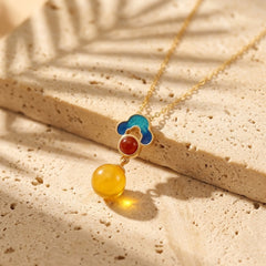 Collier Ambre — Bijoux et Créations Moment Ici