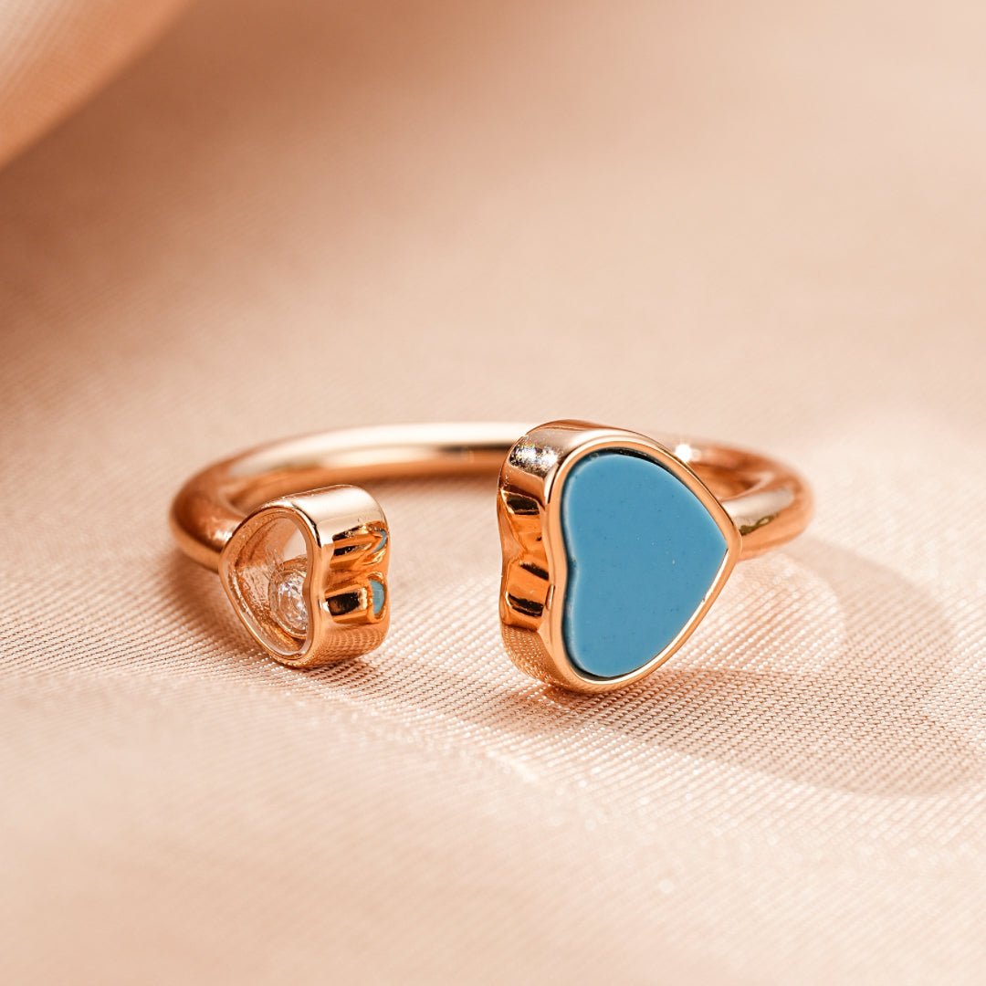 Bague Amazonite – Éclat du Cœur