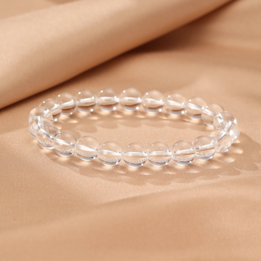 Bracelet Cristal de Roche – Clarté Céleste