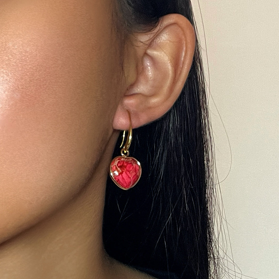 Boucles d’Oreilles Jaspe – Éclat Vital