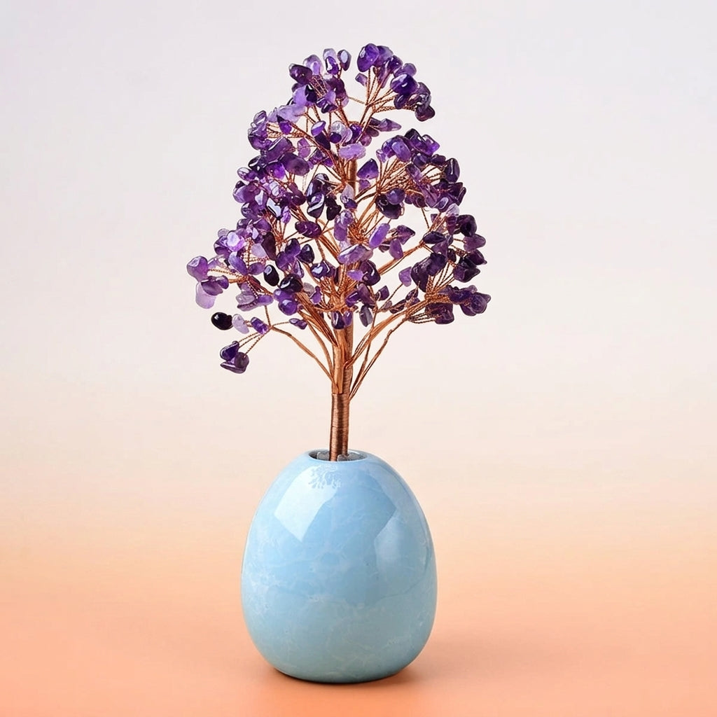 Arbre de Vie en Pierre Naturelle – Vie Éternelle