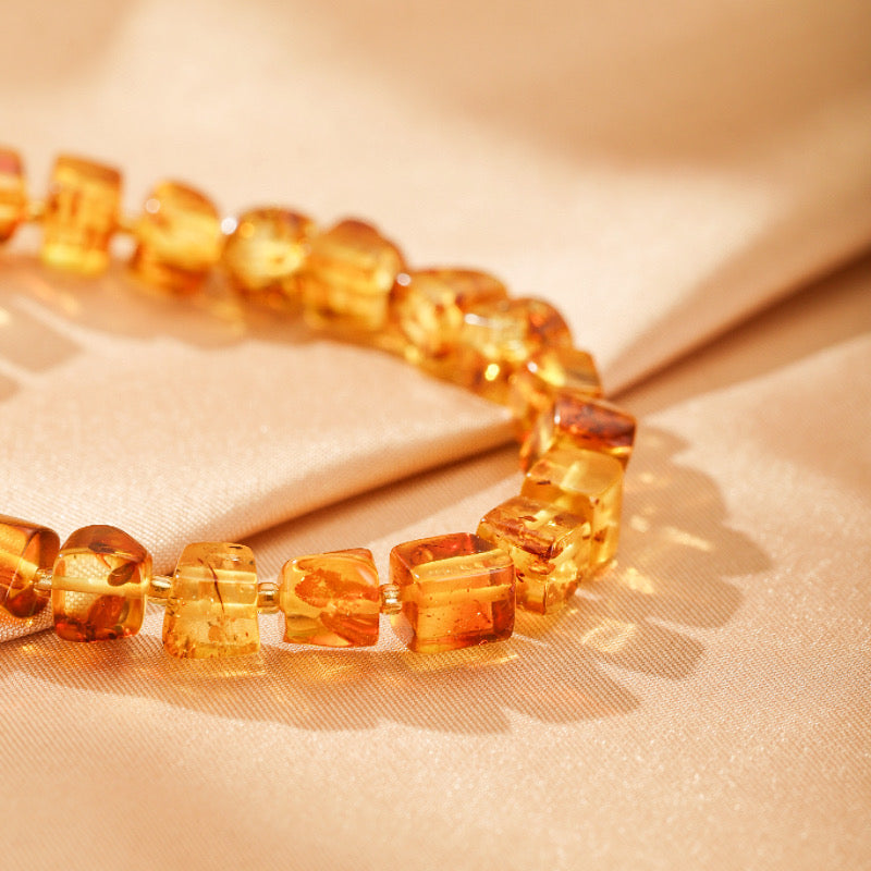 Bracelet Ambre - Héritage Solaire