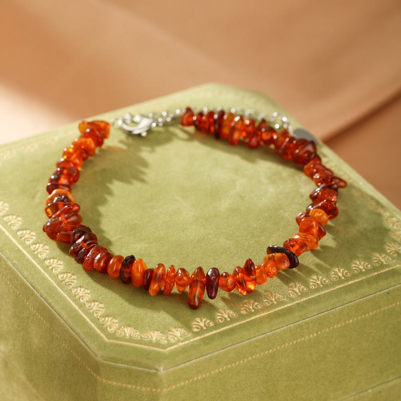 Bracelet Ambre – Soleil Éternel
