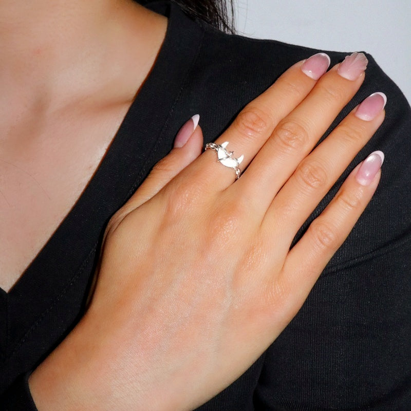Bague Pierre de Lune – Secret de Lune, Argent 925