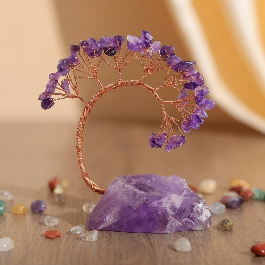 Arbre de Vie Améthyste – Symphonie Spirituelle