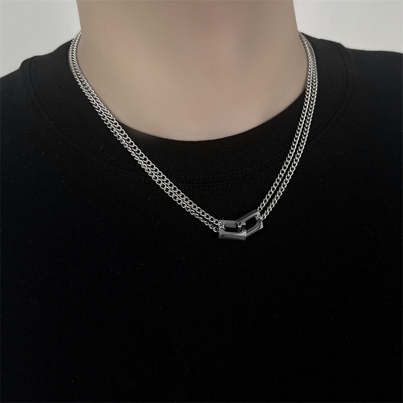 Collier Homme Infini – Union Discrète