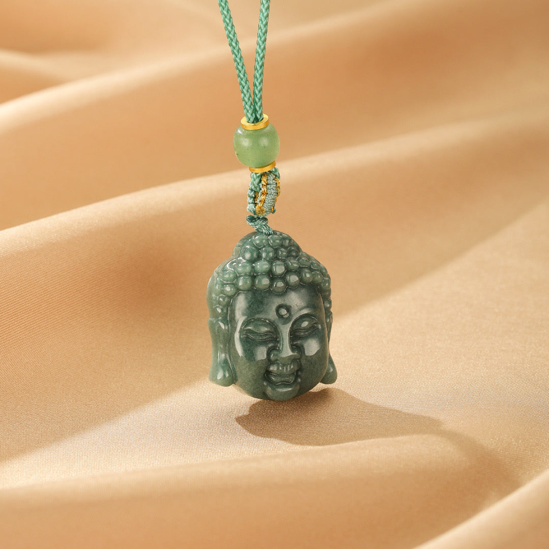 Collier Jadéite Blue – Horizon Secret