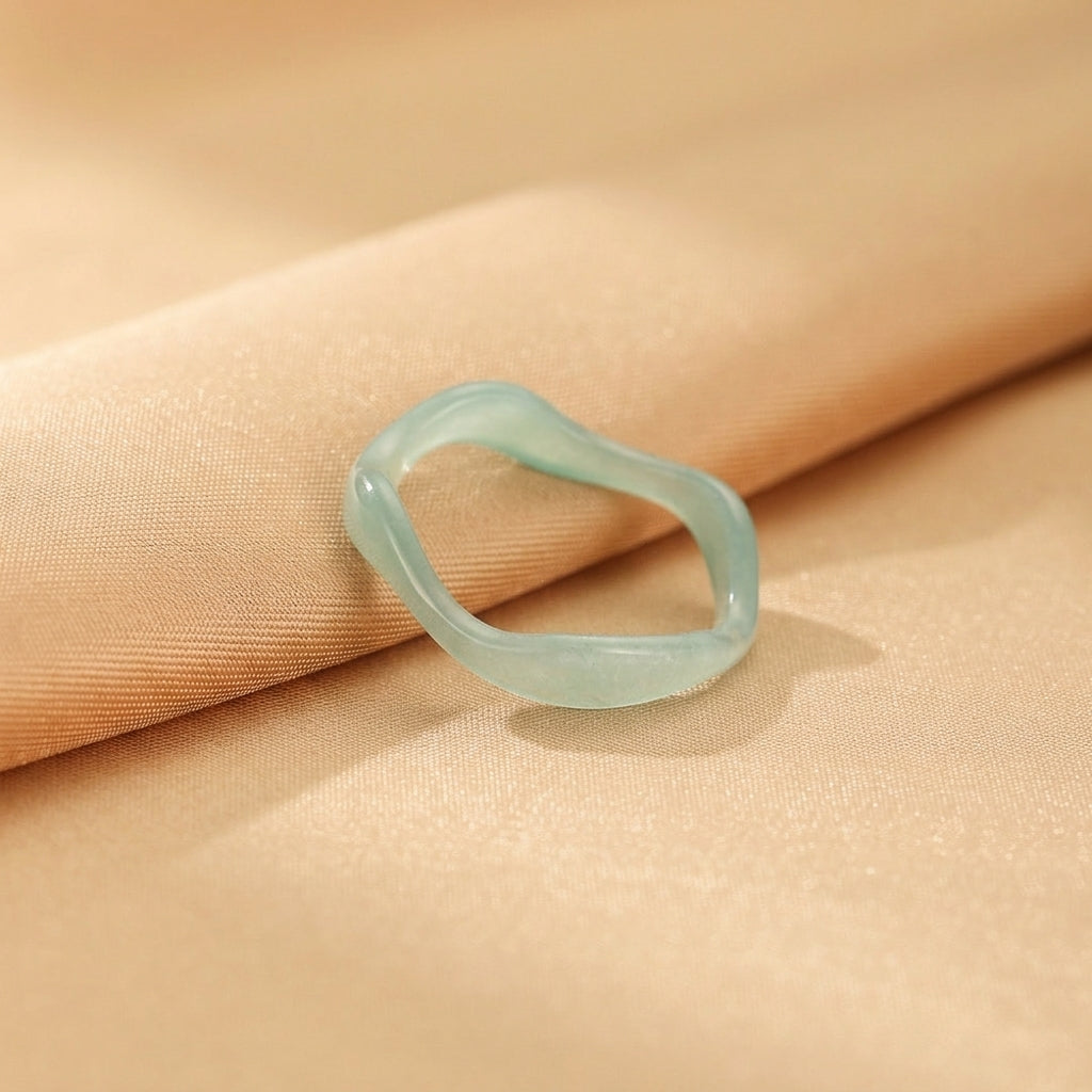 Bague Jadeïte – Reflets Éternels
