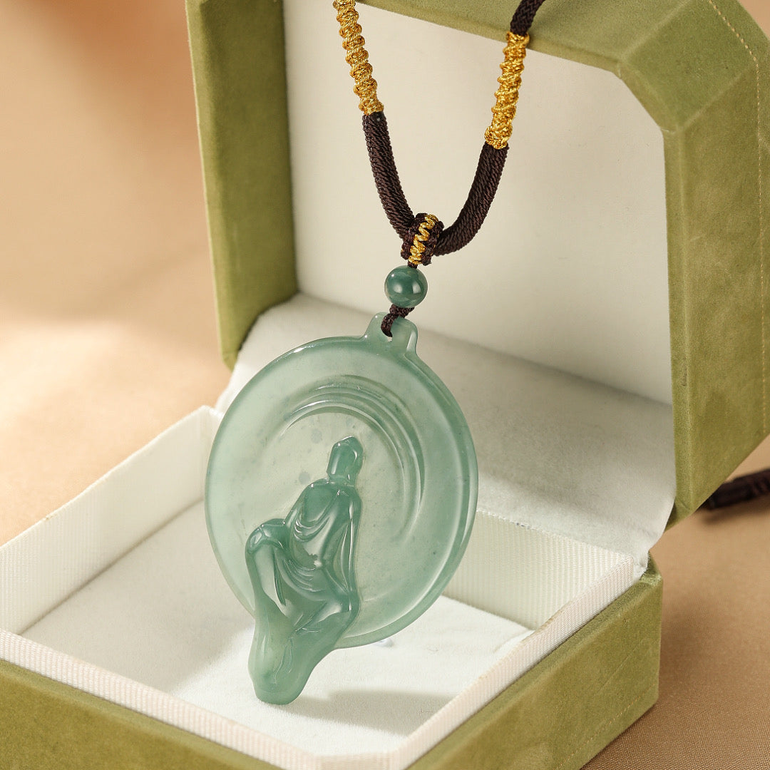 Collier Jadéite – Éveil Méditatif