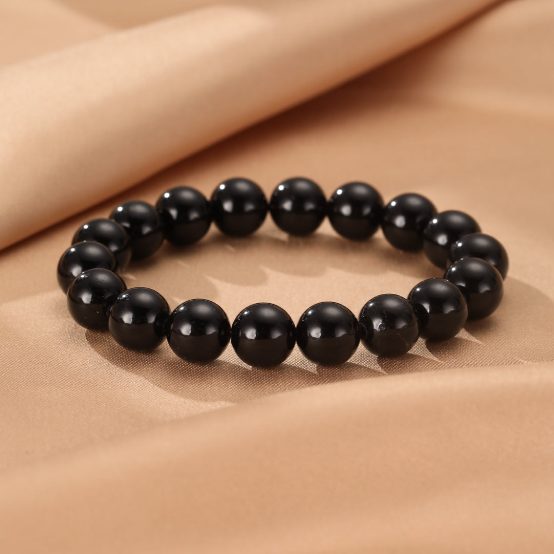 Bracelet Obsidienne – Force Silencieuse