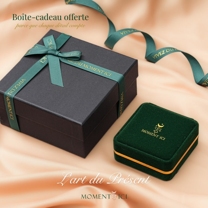 Boîte-cadeau bracelet Moment Ici #shared