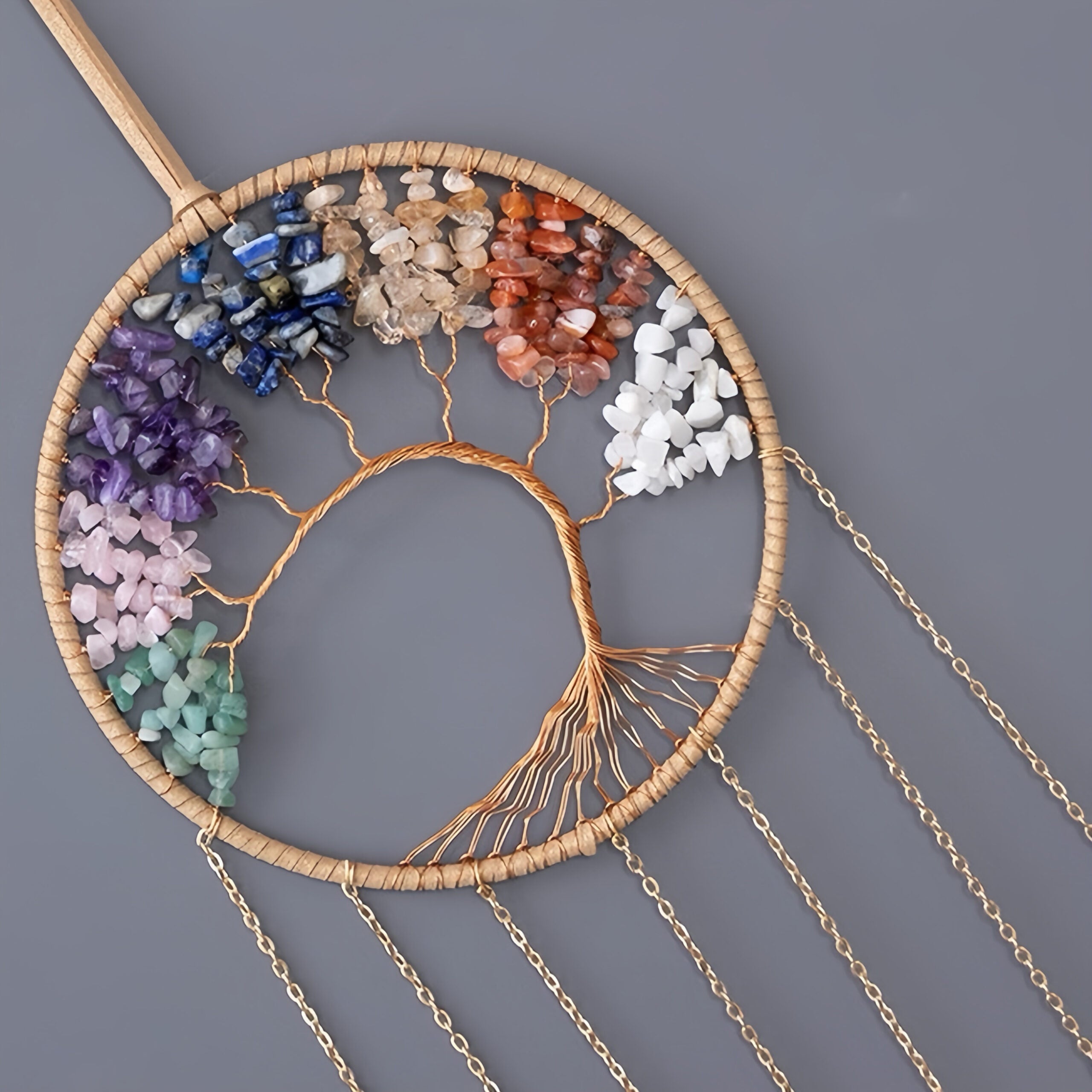 Capteur de Soleil Arbre de Vie Cascade de Rves