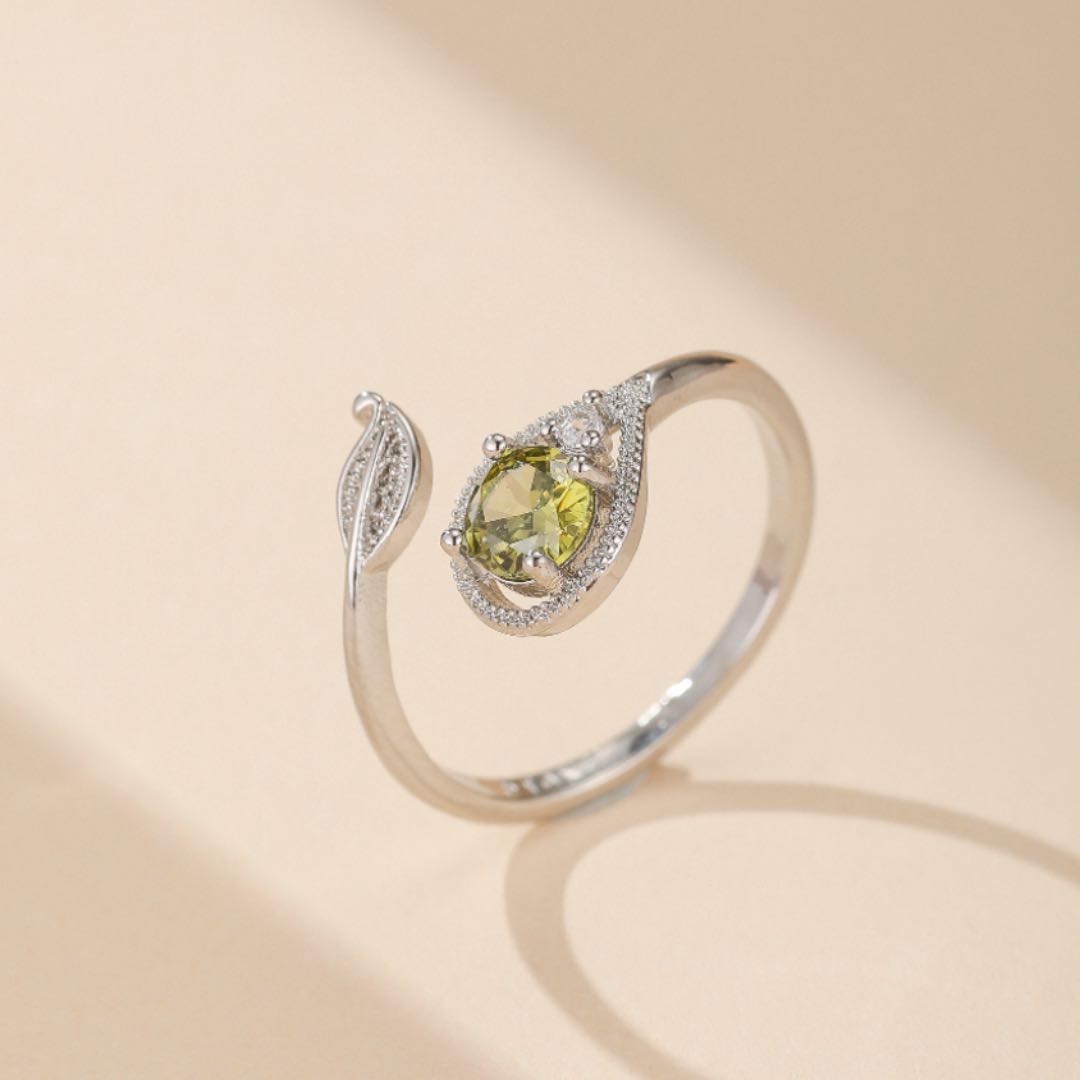 Bague Péridot – Apaisement de Nature