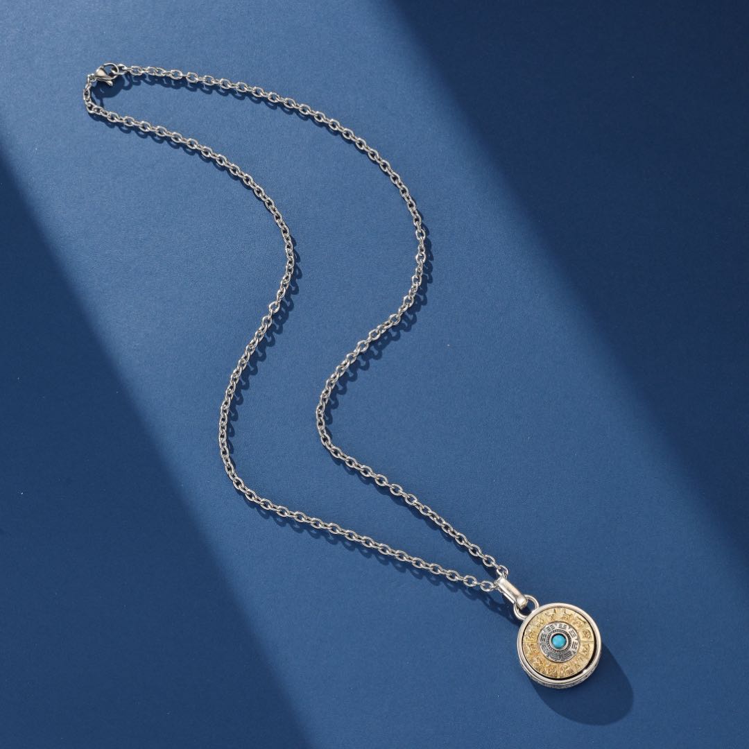 Collier Animaux Astrologiques – Énergie Zodiaque, Argent 925