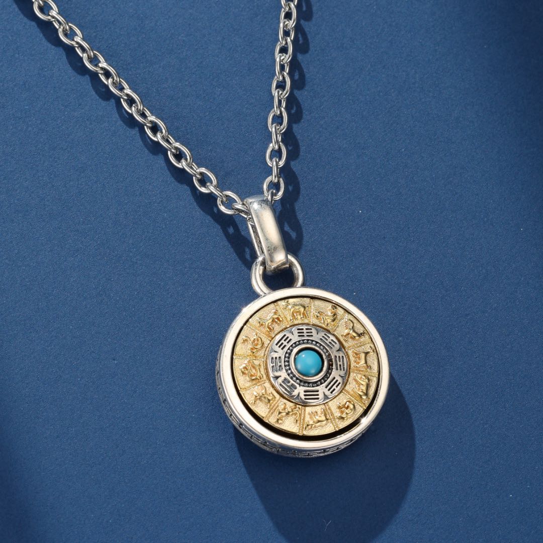 Collier Animaux Astrologiques – Énergie Zodiaque, Argent 925