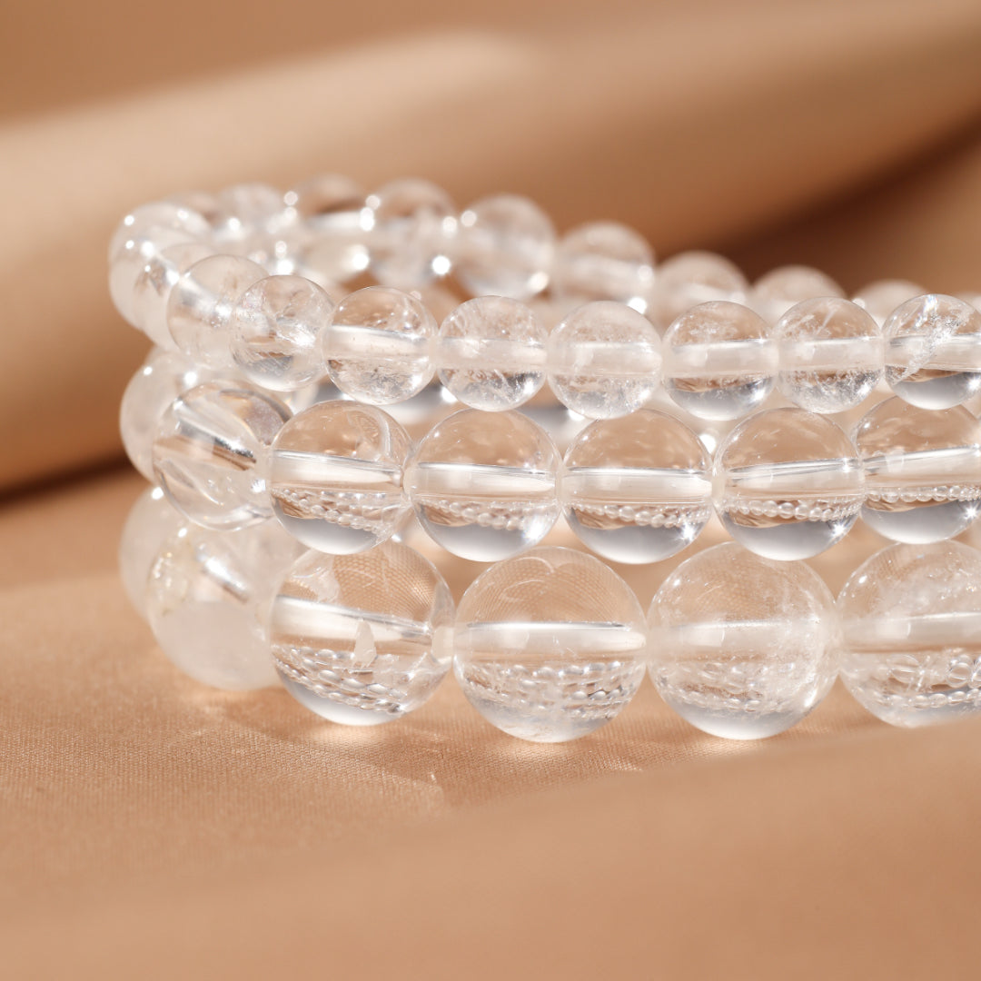 Bracelet Cristal de Roche – Clarté Céleste