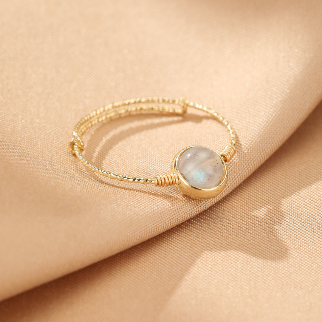 Bague Pierre Naturelle – Mystère et Harmonie