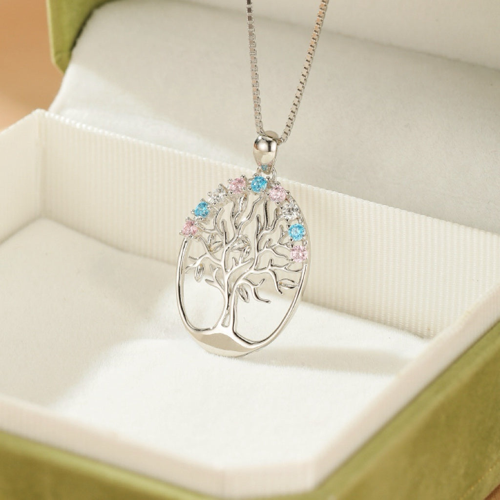 Collier Arbre de Vie – Racines d’Harmonie, Argent 925