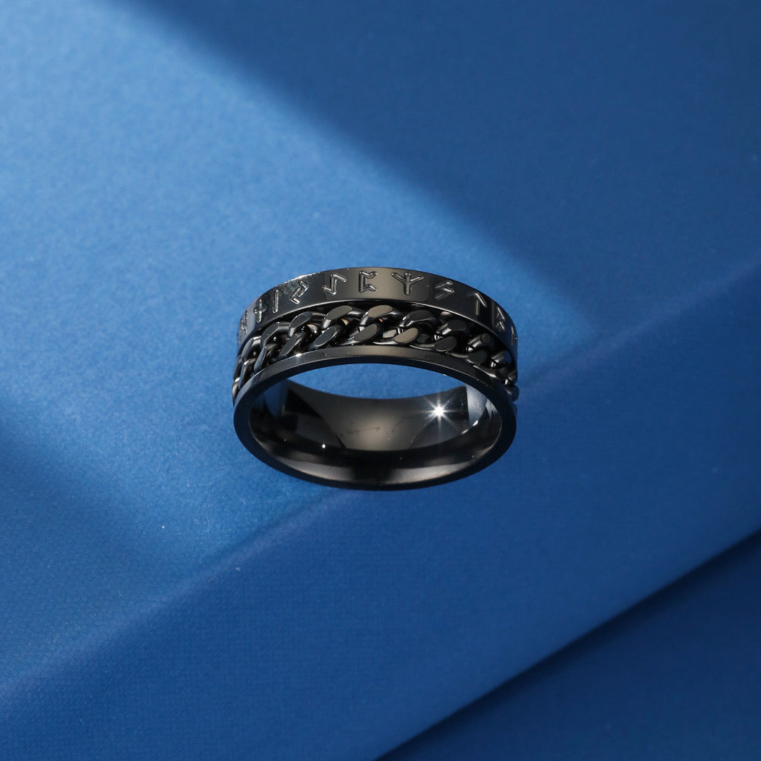 Bague Viking – Souveraineté Noire