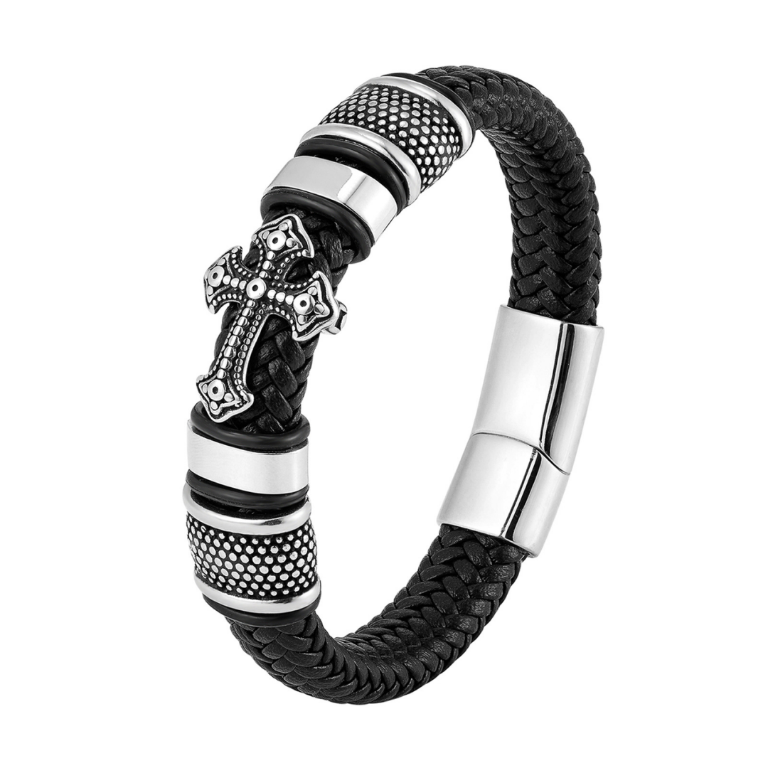 Bracelet Homme Cuir - Foi Paisible