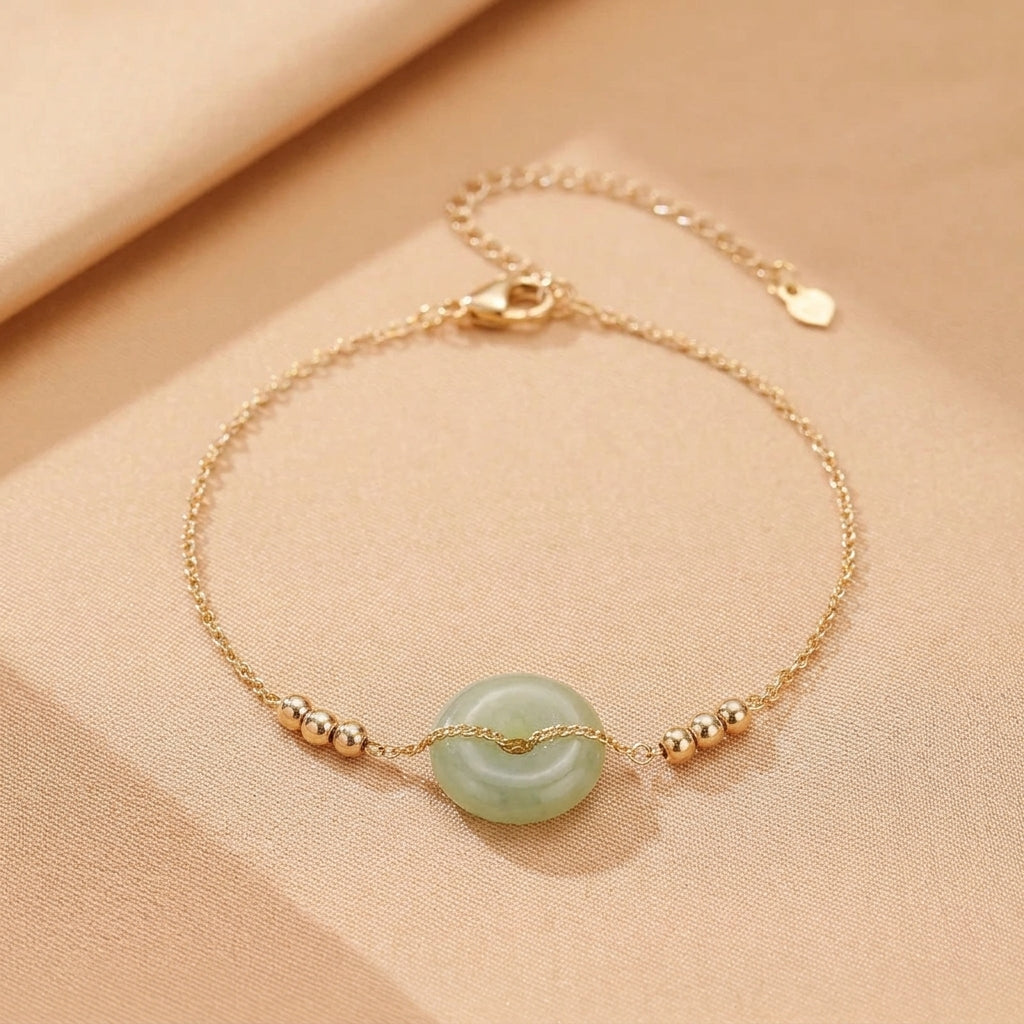 Bracelet Jade Vert – Terre Lointaine