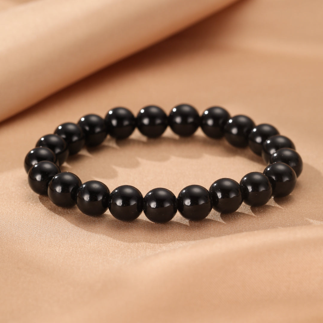 Bracelet Obsidienne – Force Silencieuse