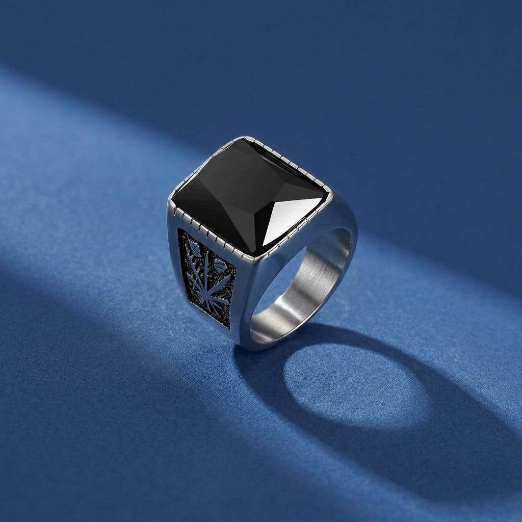 Bague Homme Onyx – Liberté
