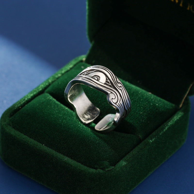 Bague Homme – Regard Envoûtant