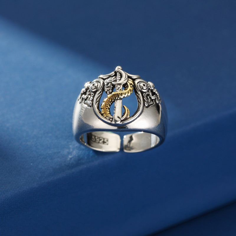 Bague Homme – Épée du Dragon