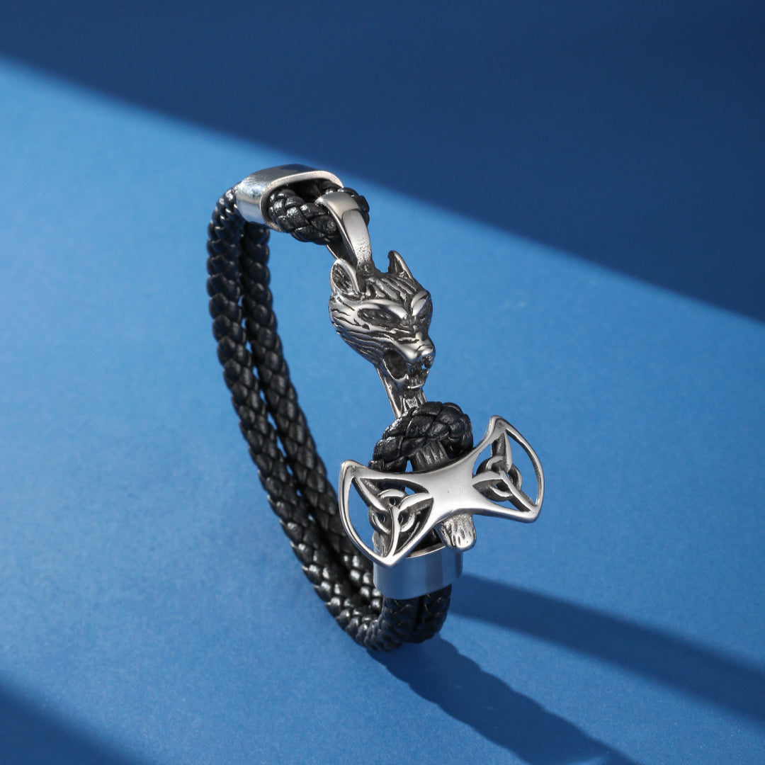 Bracelet Homme Cuir – Instinct Sacré