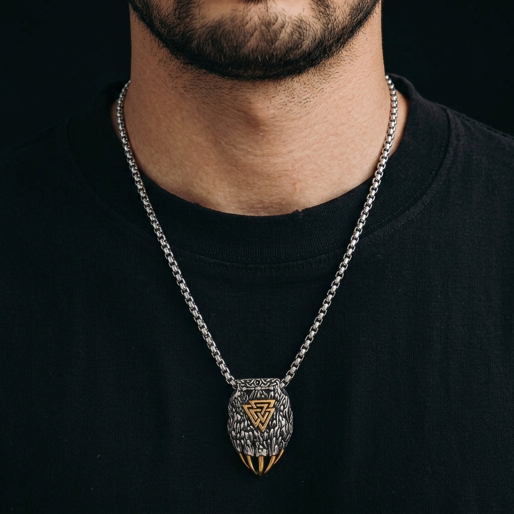 Collier Viking – Griffe Nordique