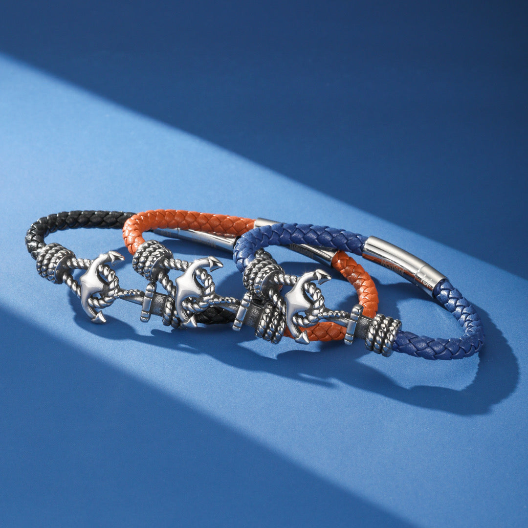 Men's Anchor Bracelet – Quiet Strength
