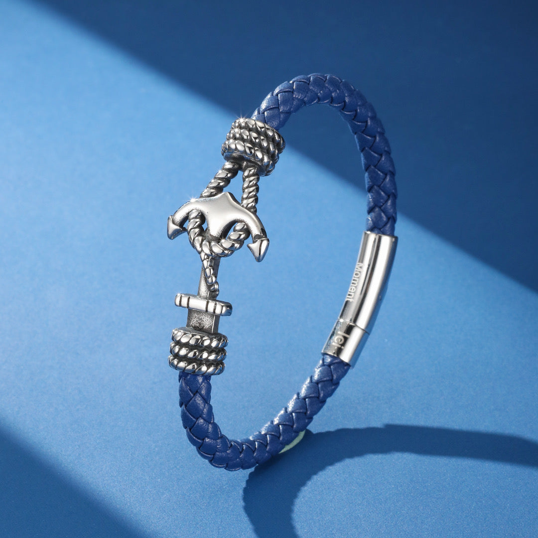 Men's Anchor Bracelet – Quiet Strength