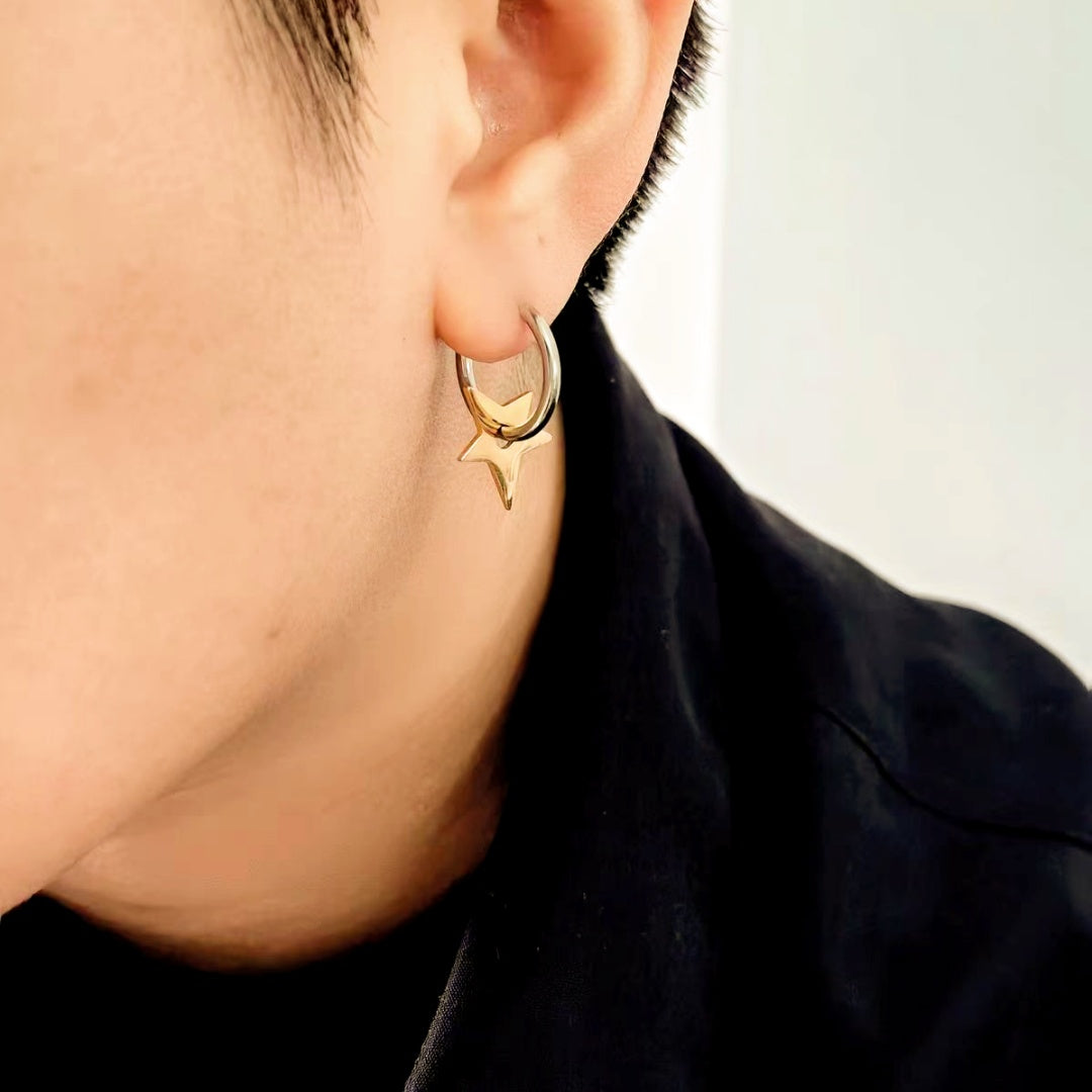 Men's Earrings – Celestial Charm