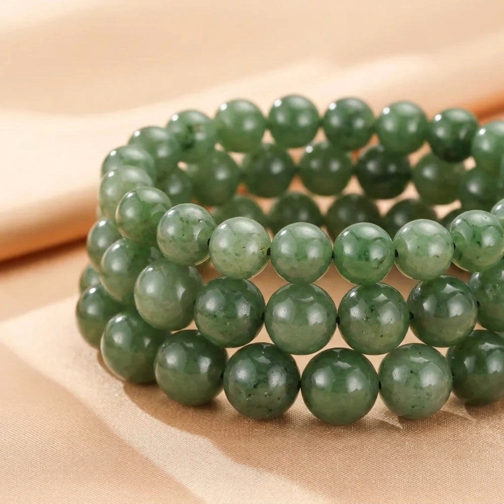 Bracelet Jade Néphrite – Source Secrète