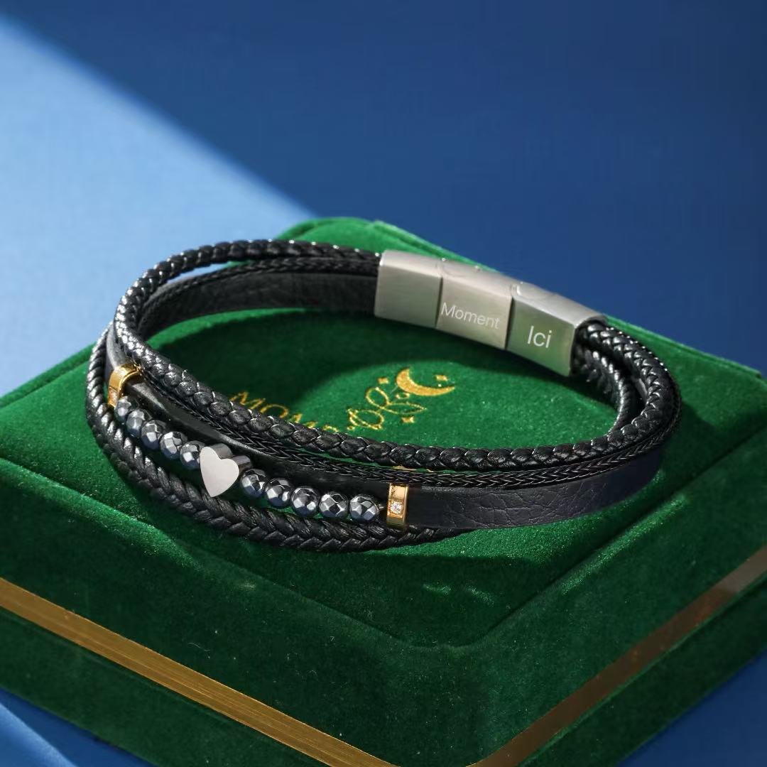 Men's Hematite Bracelet – Strength and Balance
