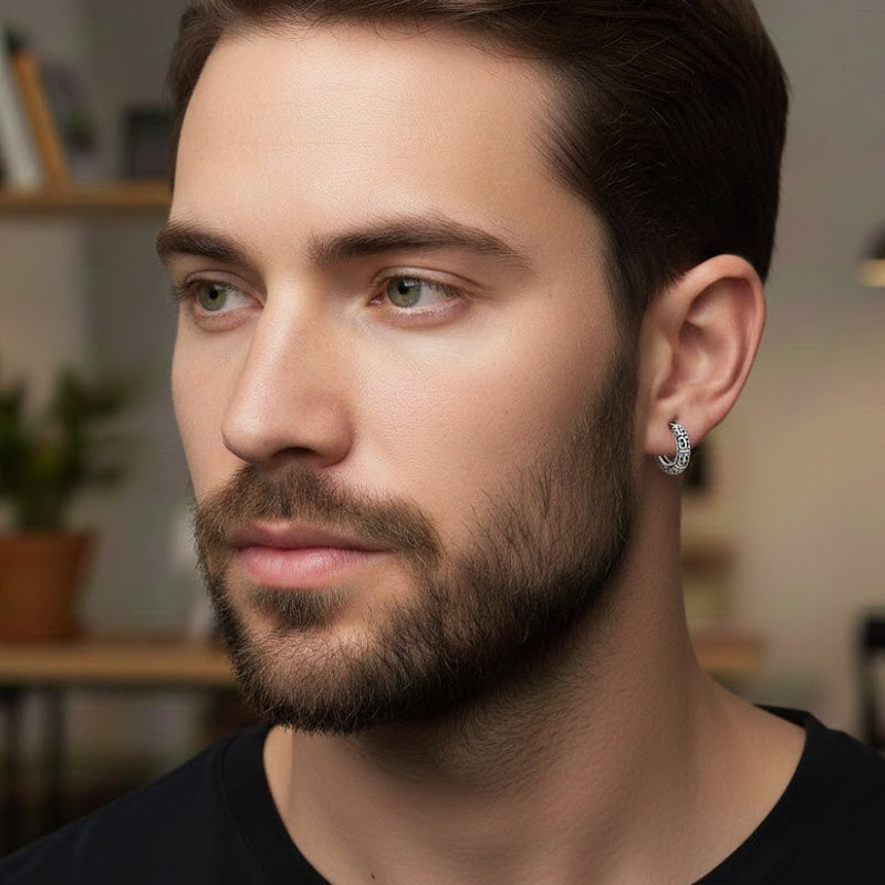 Boucle d’Oreille Homme Viking – Esprit Libre