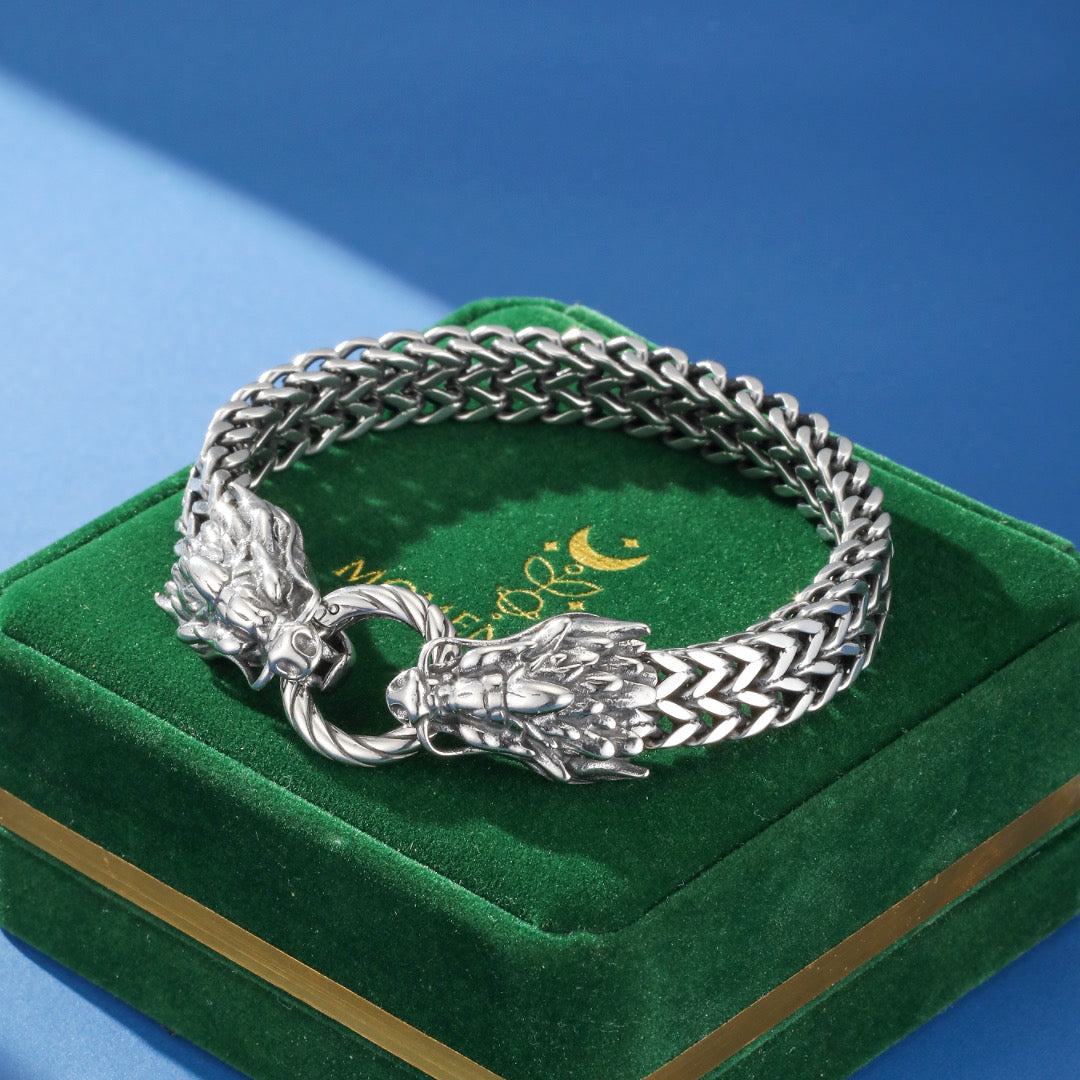 Viking Dragon Bracelet - Ancestral Strength