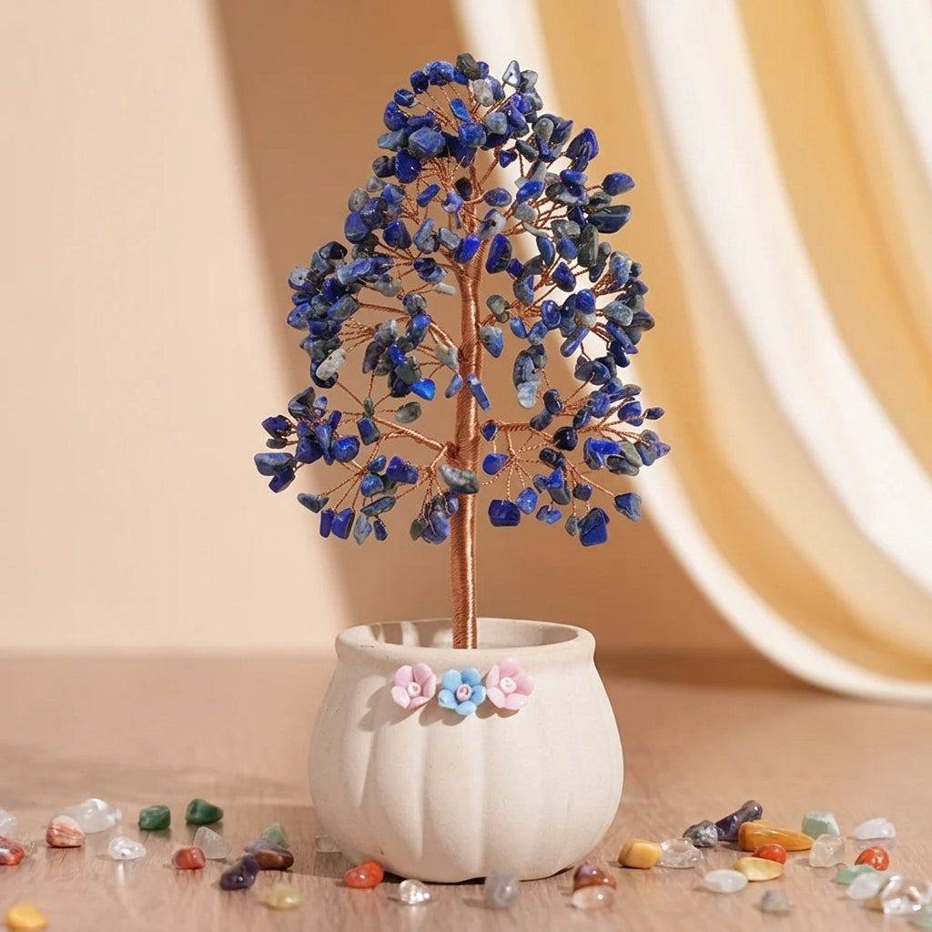Arbre de Vie Quartz Fraise – Brume Rosée