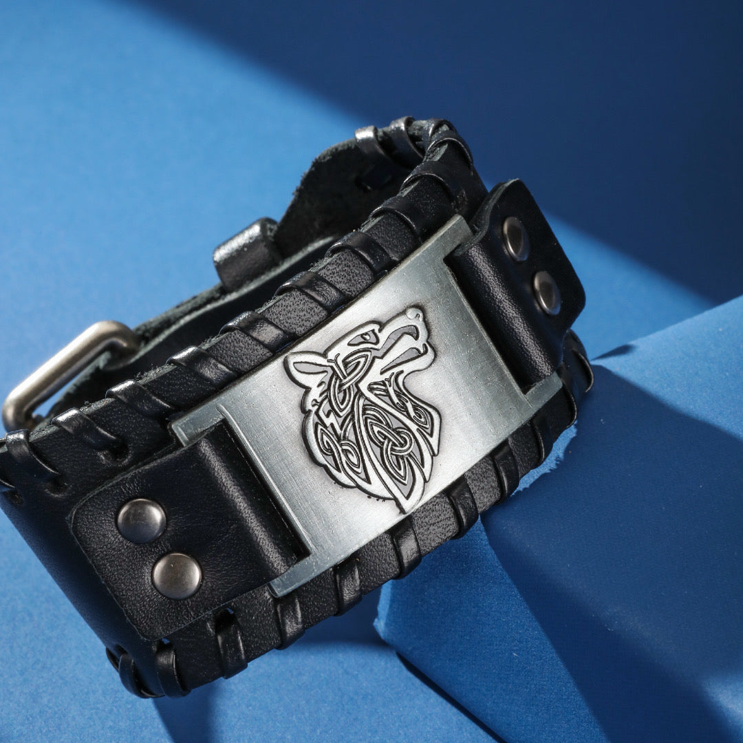 Bracelet Homme Cuir - Force Sauvage