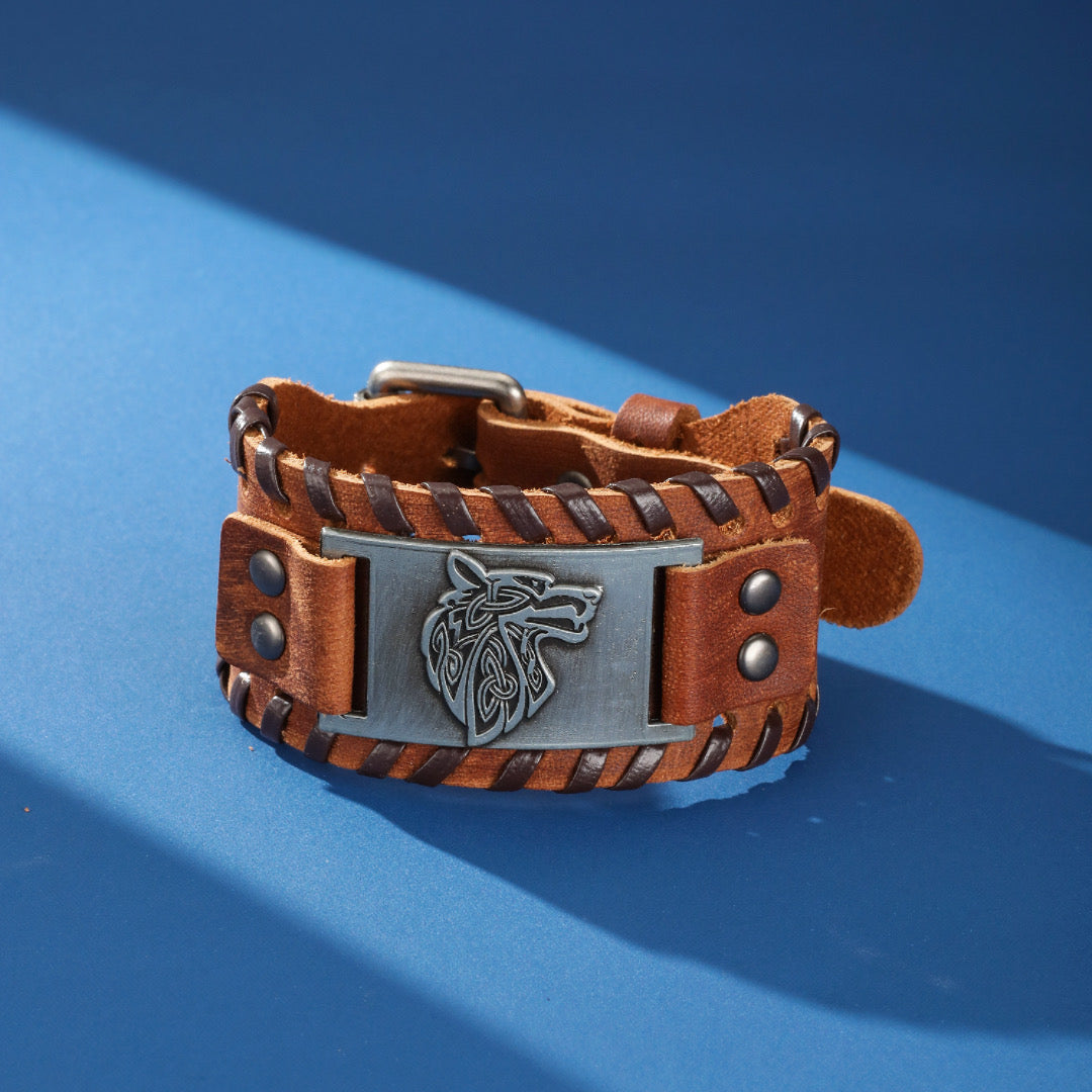 Bracelet Homme Cuir - Force Sauvage