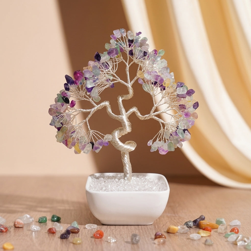 Arbre de Vie Aigue-marine – Ciel de Joie