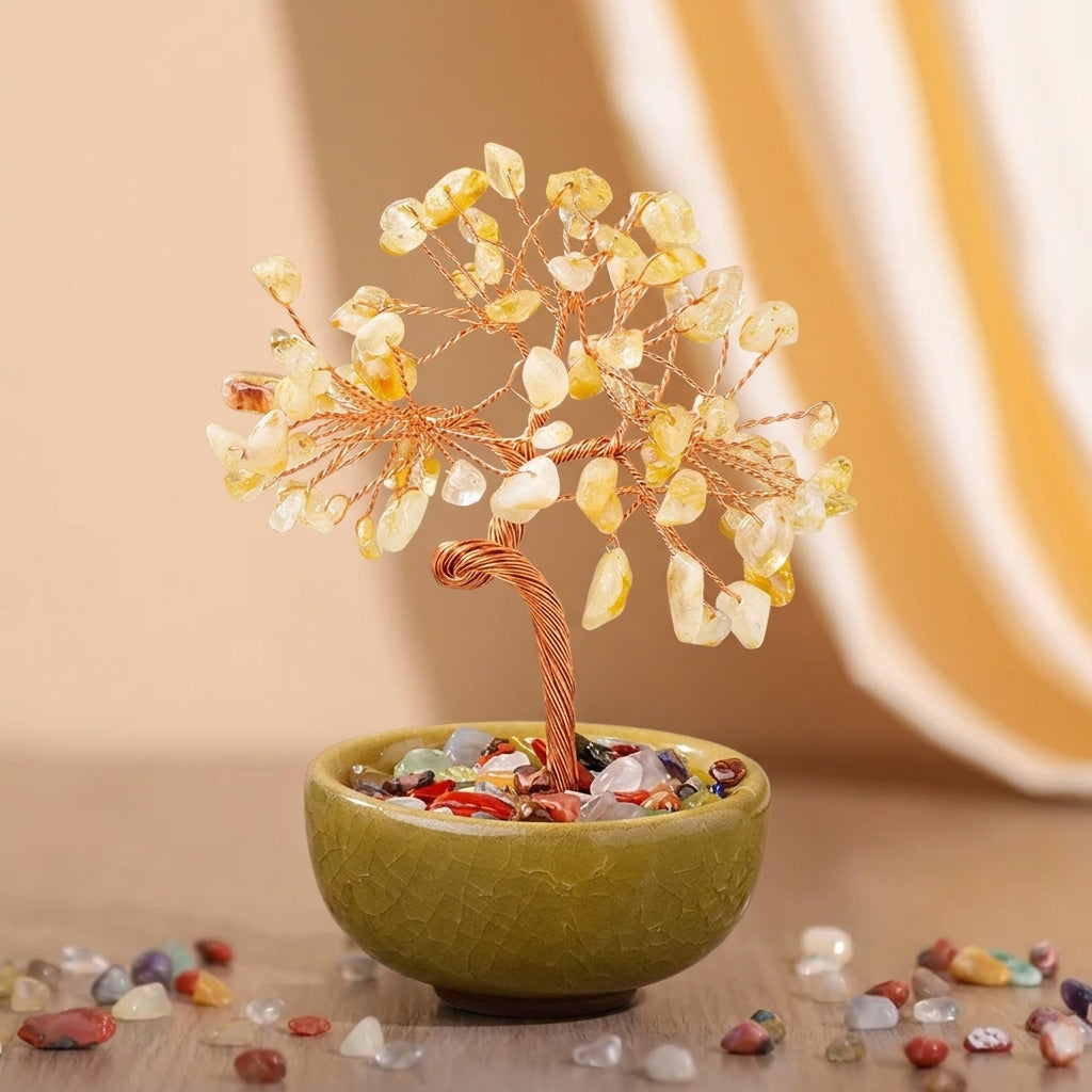 Arbre de Vie Pierres Naturelles – Source de Calme