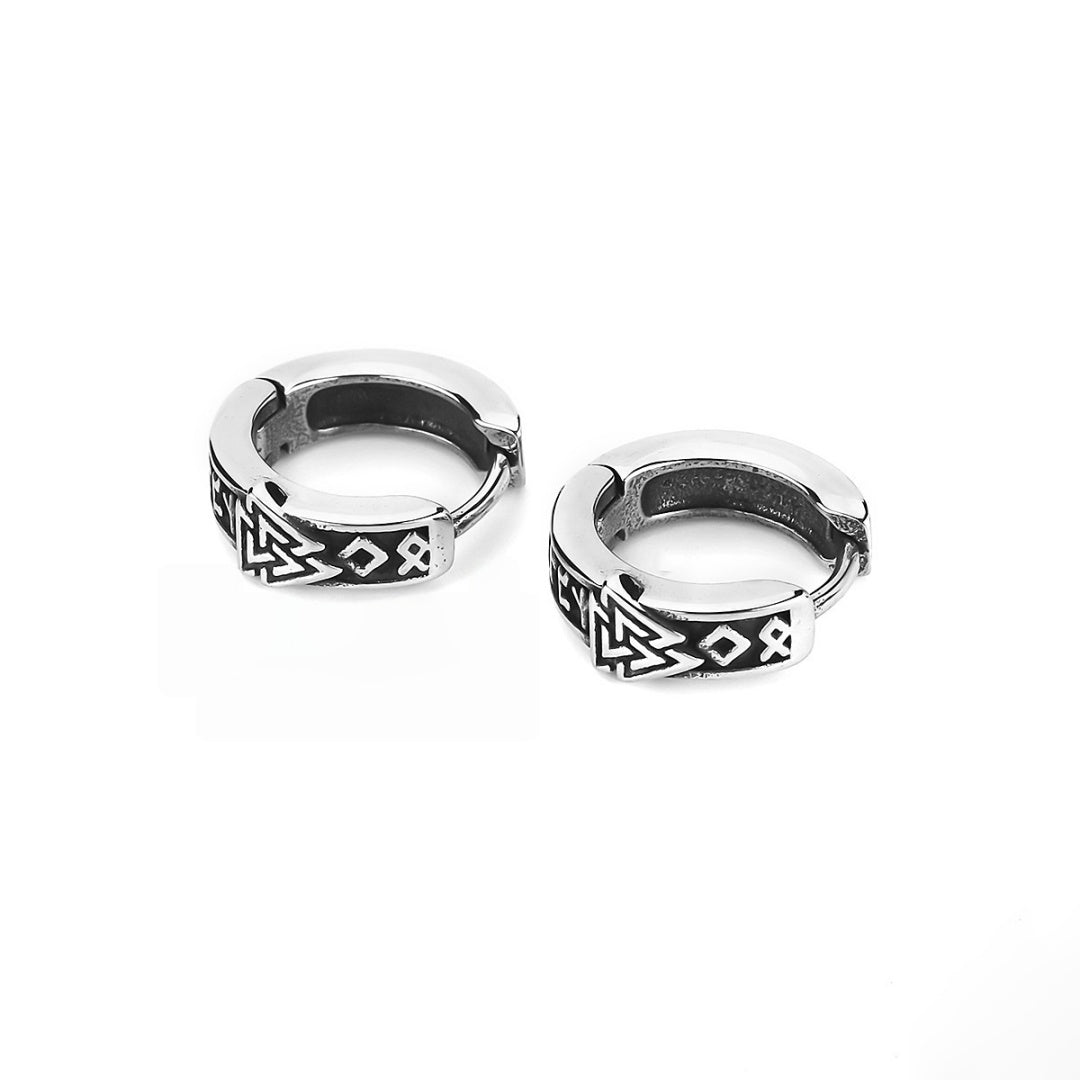 Men's Viking Earring - Odin's Strength