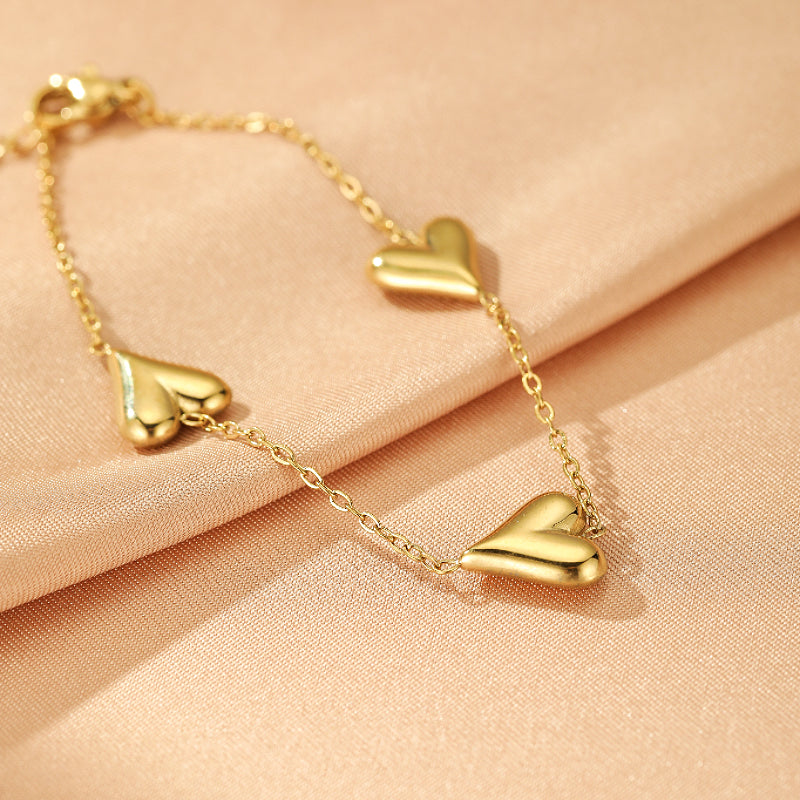 Bracelet Cœur – Éclat d'Amour