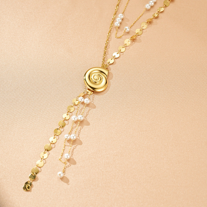 Pearl Necklace – Ocean Glow